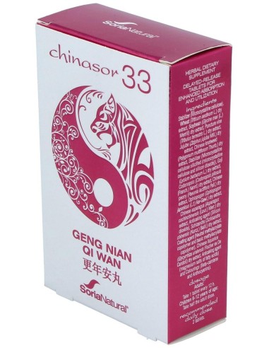 Chinasor 33 Geng Nian Qi Wan 30Comp. de Soria Natural
