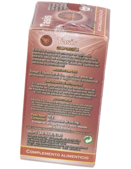 Tasis 60Cap. de Nale