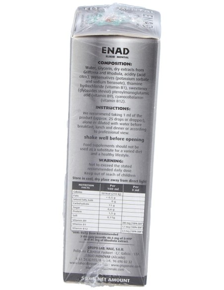 Enad Elixir Mental 50Ml. de Nale