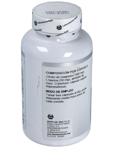 Magnesio Alta Absorcion 60Cap. de Nale