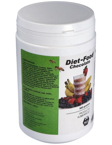 Diet Food Batido Sabor Chocolate 500Gr de Nale