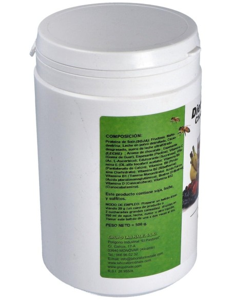 Diet Food Batido Sabor Chocolate 500Gr de Nale