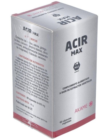 Acir Max 60 Cápsulas  Akame