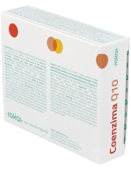 Coenzima Q10 30Comp. Mast. de Sakai