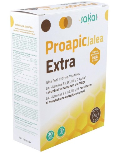 Proapic Jalea Real Extra 20Amp. de Sakai