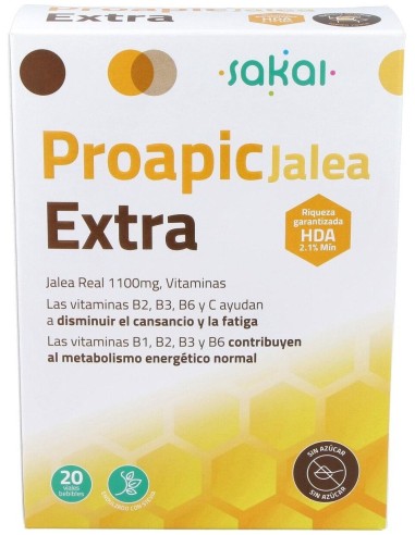 Proapic Jalea Real Extra 20Amp. de Sakai