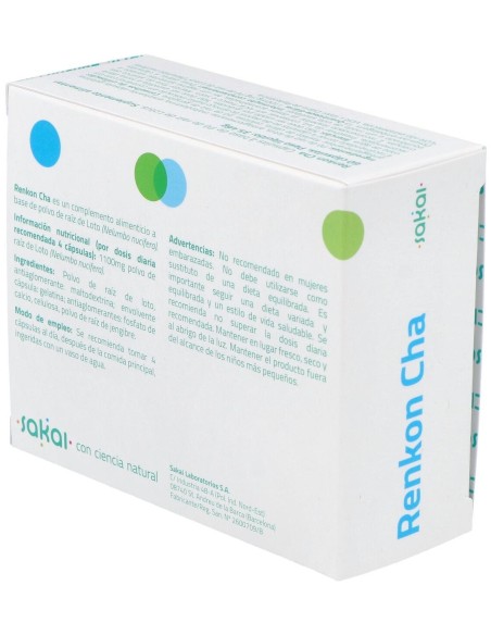 Renkon Cha (Raiz De Loto) 60Cap. de Sakai