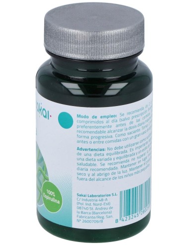 Espirulina 120Comp. de Sakai