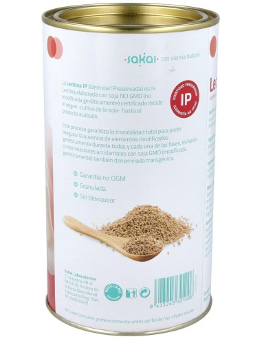 Lecitina Extra Ip 450Grs de Sakai