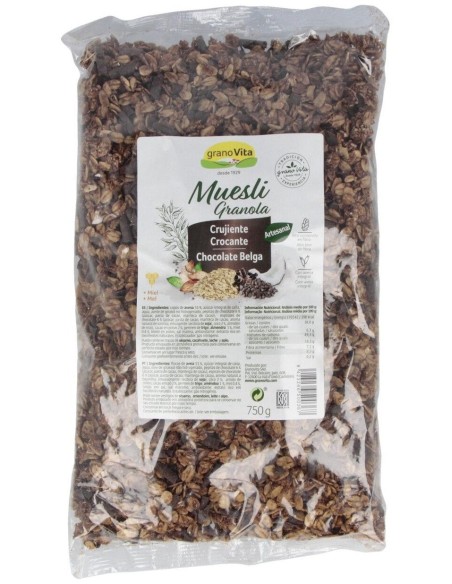 Muesli De Chocolate Crujiente 750Gr. de Granovita