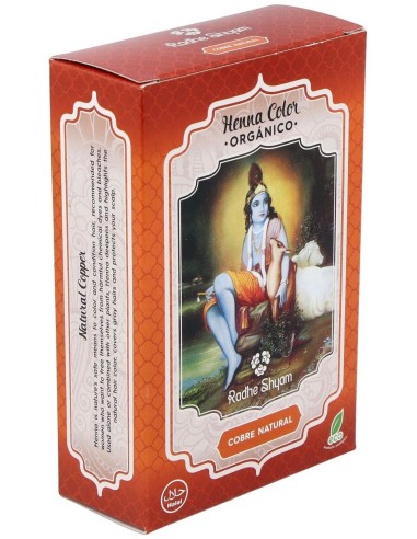 Henna Polvo Cobre Natural 100Gr de Radhe Shyam