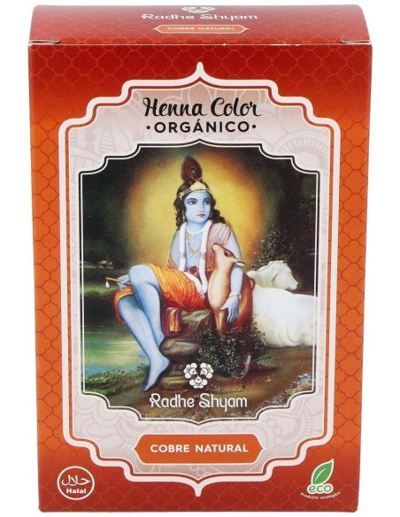 Henna Polvo Cobre Natural 100Gr de Radhe Shyam