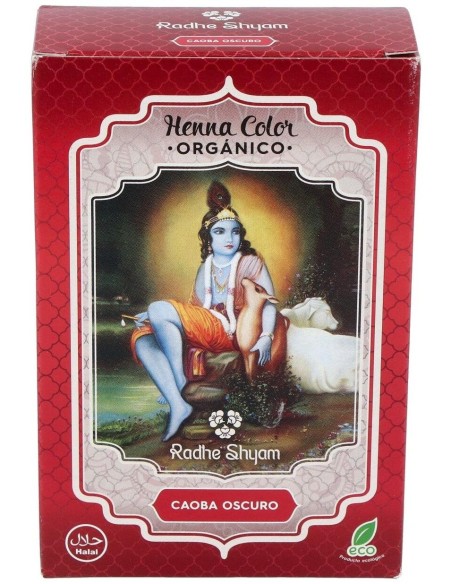 Henna Polvo Caoba Oscuro 100Gr. de Radhe Shyam