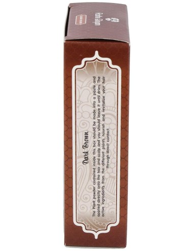 Henna Polvo Castaño Oscuro 100Gr. de Radhe Shyam