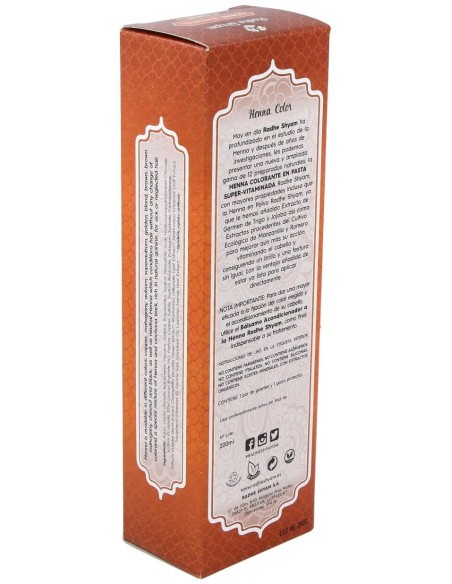 Henna Pasta Cobre Natural 200Gr. de Radhe Shyam