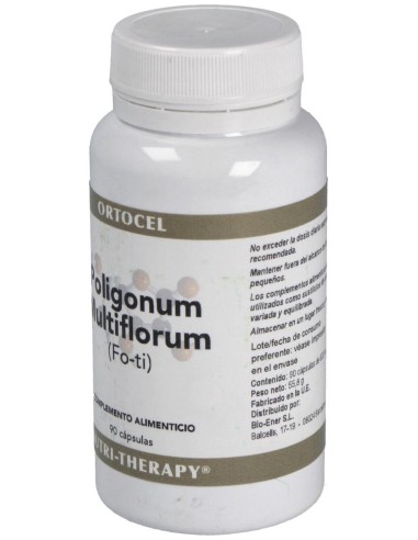 Poligonum Multiflorum (Fo-Ti) 500Mg. 90Cap. de Ortocel Nutri-Therapy