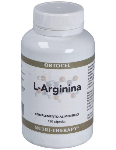 L-Arginina 500Mg. 120Cap. de Ortocel Nutri-Therapy