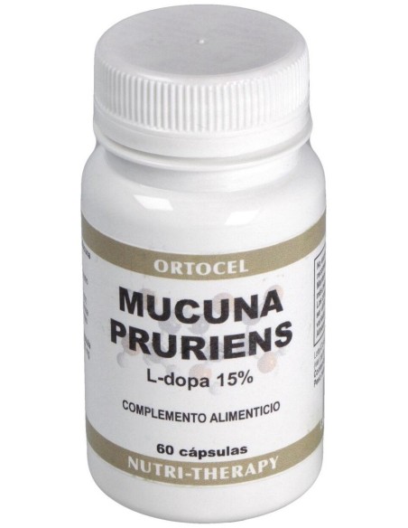 Mucuna Pruriens 400Mg. 60Cap. de Ortocel Nutri-Therapy
