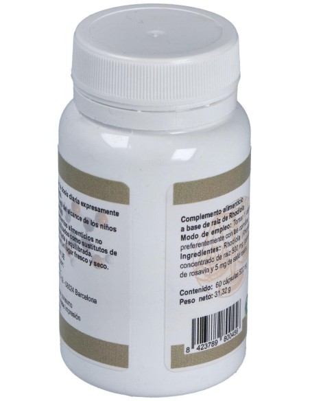 Rhodiola 500Mg. 60Cap. de Ortocel Nutri-Therapy