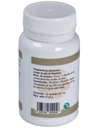 Rhodiola 500Mg. 60Cap. de Ortocel Nutri-Therapy