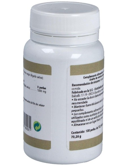 Aceite De Comino Negro 500Mg. 100Perlas de Ortocel Nutri-Therapy
