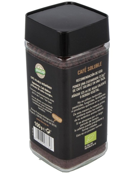 Cafe Soluble Instantaneo 100Gr. Bio de Biocop