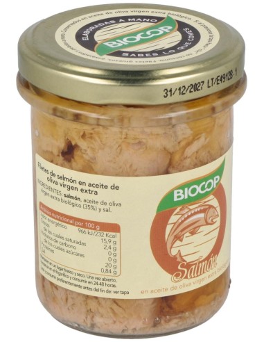 Filetes De Salmon 195Gr. Bio de Biocop