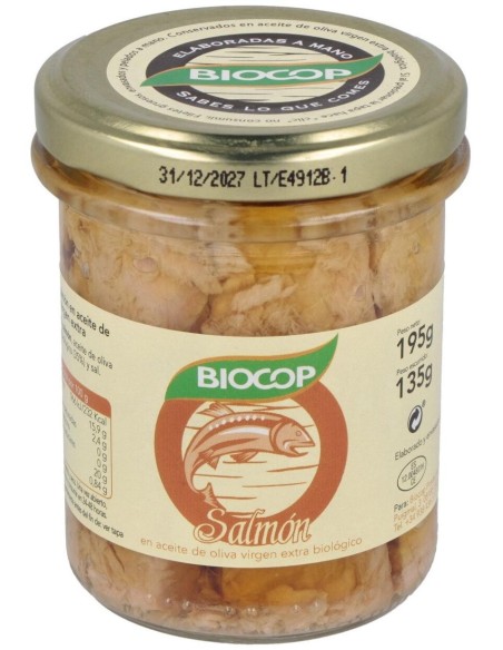 Filetes De Salmon 195Gr. Bio de Biocop