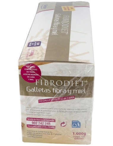 Galletas Fibrodiet 1Kg. de Dietisa (Dielisa)