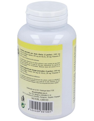 Onagrapol (Aceite de Onagra) 120 Perlas 700 Mg de Plantapol