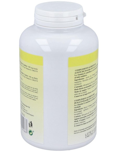 Onagrapol (Aceite De Onagra) 500Mg. 400Perlas de Plantapol