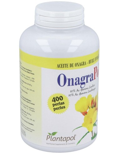 Onagrapol (Aceite de Onagra) 400 Perlas 700 Mg de Plantapol