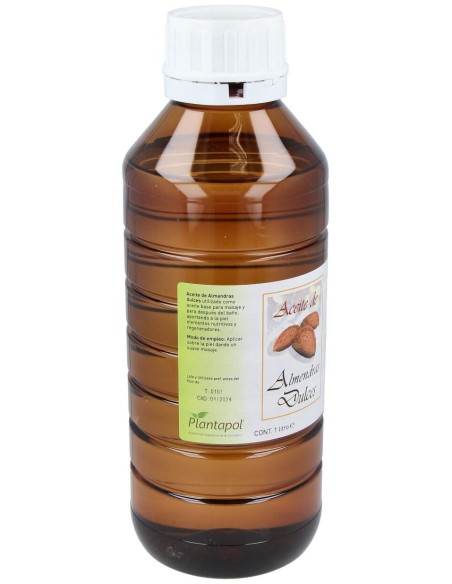 Aceite de Almendras (1ª Presión en Frio) 1 Litro de Plantapol