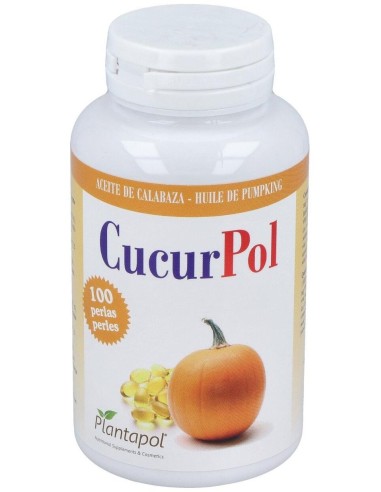 Cucurpol (Aceite de Calabaza) 100 Perlas de 705 Mg de Plantapol