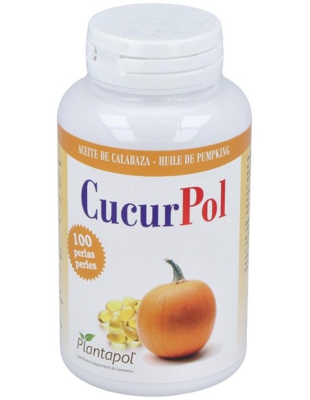 Cucurpol (Aceite de Calabaza) 100 Perlas de 705 Mg de Plantapol