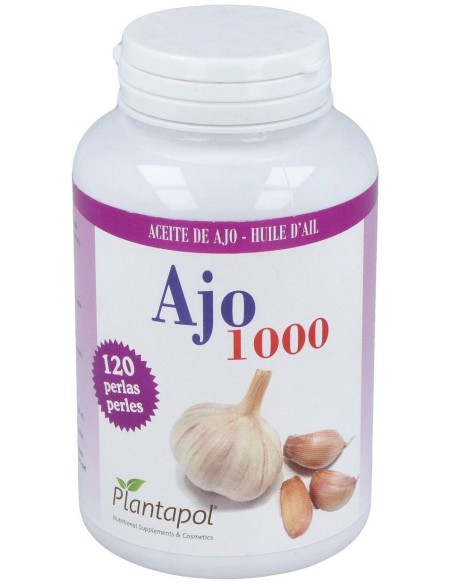 Ajo 1000 (Aceite de Ajo) 120 Perlas 1.400 Mg de Plantapol