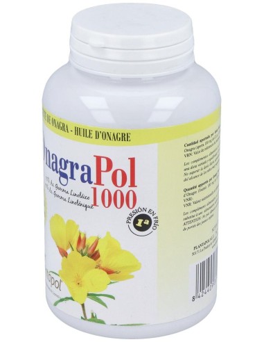 Onagrapol 1000 (Aceite de Onagra) 120 Perlas 1.460 Mg de Plantapol