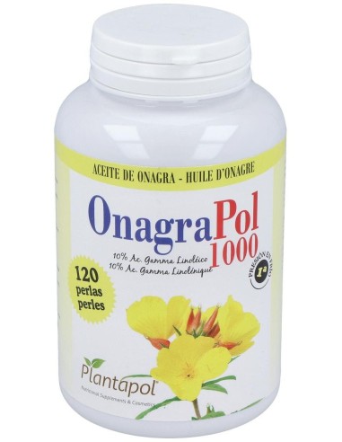 Onagrapol 1000 (Aceite de Onagra) 120 Perlas 1.460 Mg de Plantapol