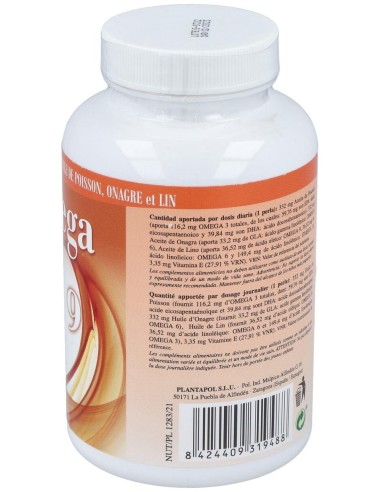 Omega 3-6-9 120Perlas de Plantapol