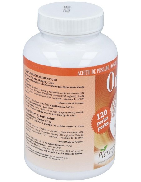 Omega 3,6,9  120 Perlas de 1.400 Mg de Plantapol
