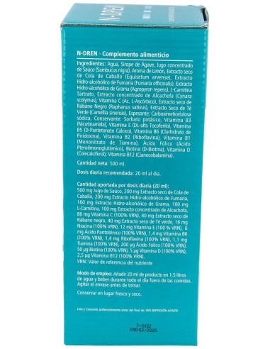 N-Dren 500Ml. de Plantapol