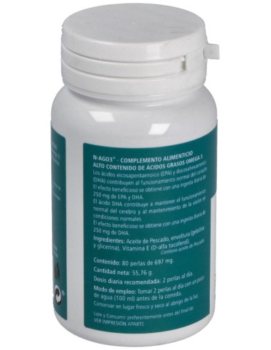 N-Ago3 (Dha 50) 80Perlas de Plantapol