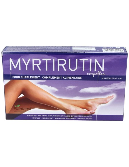 Myrtirutin (Mirtilo+Rutina) 20Amp. de Plantapol
