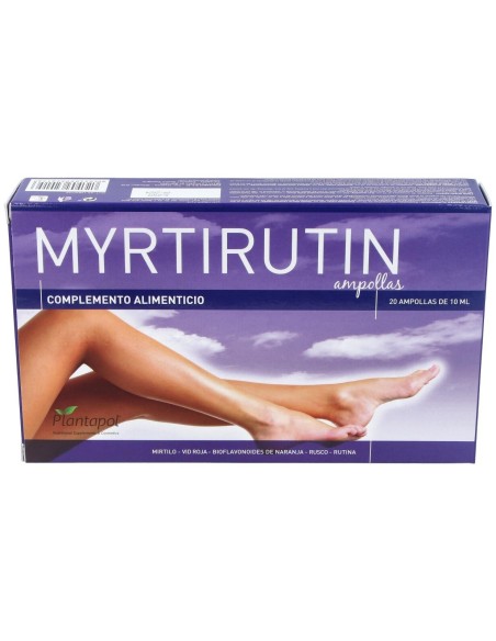 Myrtirutin (Mirtilo+Rutina) 20Amp. de Plantapol