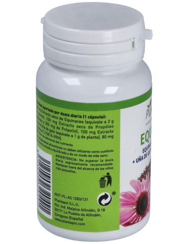 Equiplus (Echina-Propolis-Uña Gato-Vit. C) 45Cap. de Plantapol