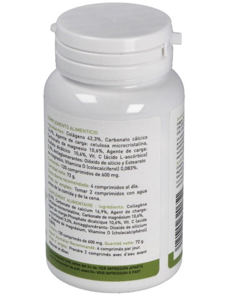 Colageno, Magnesio, Vitamina C y D (120 Comprimidos 600 Mg)                                                     de Plantapol