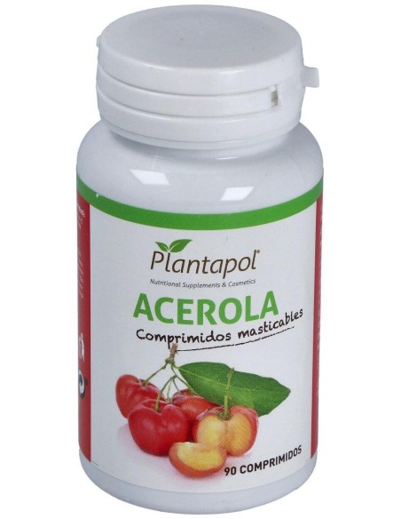 Acerola Masticable (90 Comprimidos 580 Mg)                                                           de Plantapol