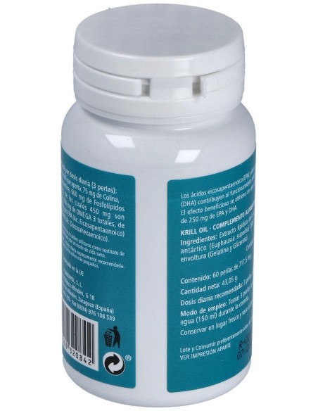 Krill Oil Aceite De Krill Antartico 60Perlas de Plantapol