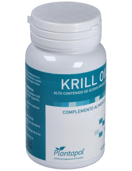 Krill Oil Aceite De Krill Antartico 60Perlas de Plantapol
