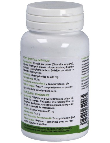Chlorella 435Mg 60Comp. de Plantapol